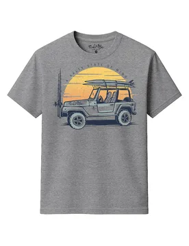Salt Life Sunset Mens T-Shirt - Salt Life - FashionsVida