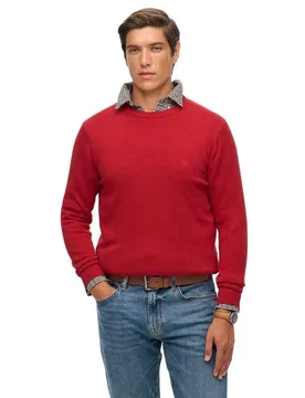 Maglione Essentials Crimson Red Marl M - Superdry - FashionsVida