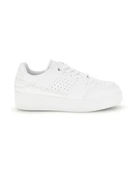 Sneakers bianche con suola platform BK26WTZ2 40 - THE FIRST - FashionsVida