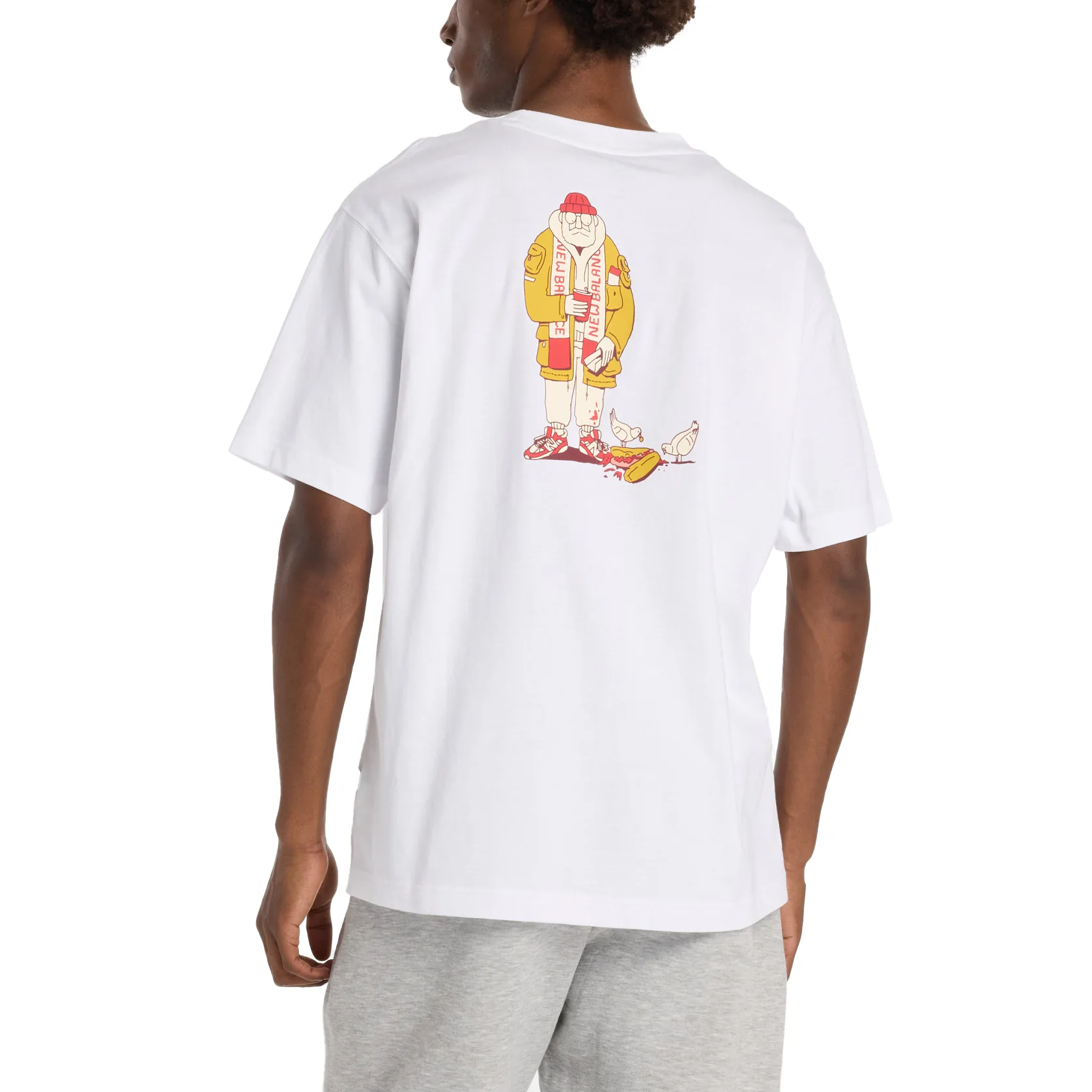 New Spectator Tee White M Herren - Balance - FashionsVida