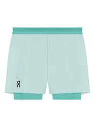 Pantalcini da running performance 2/1 da uomo azzurro L