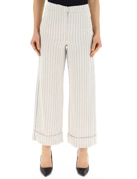 Pantalone a palazzo BEIGE 46 - I Blues - FashionsVida