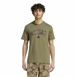 Maglietta A Maniche Corte Seasonal Essentials Camo Olive Strata / Multicolor XL