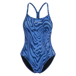 Core Swimsuit Deep Blue Blue Sky XL Women