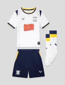 Preston North End Infant 26/27 Home Kit 2-3Y Unisex - Castore - FashionsVida