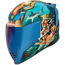 Casco Moto Integrale AIRFLITE PLSURDME4 Blu taglia XL