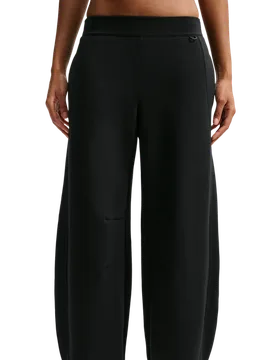 Impossiblysoft High-waisted Trousers Women Pants - Black - Size XL - Cotton Jersey - Black - Size: Extra Large - Nike - FashionsVida
