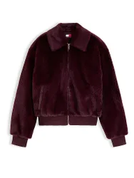 Veste imitation fourrure baie M