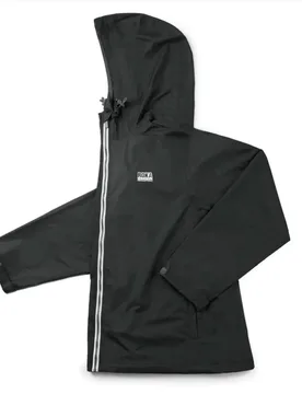 Giacca Impermeabile Holborn Black L - ROKA London - FashionsVida