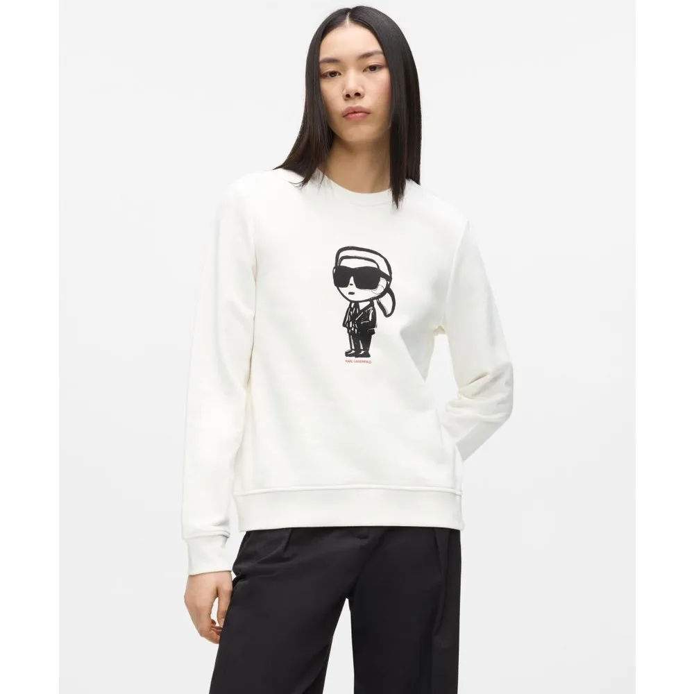 Sudadera de mujer IKON efecto acuarela - Karl Lagerfeld - FashionsVida