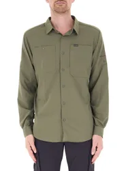 Camicia tessuto tecnico VERDE MILITARE L