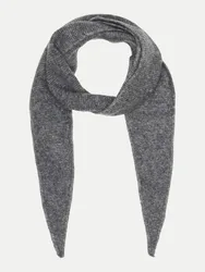 RED LABEL Tuch-Schal mit Woll-Anteil Grau