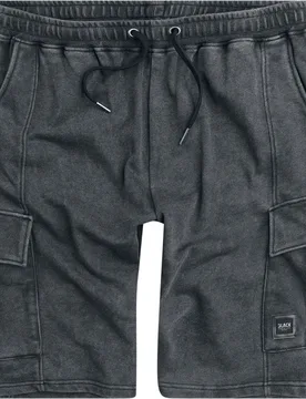 Short - Pagan Roots CargoSweatshorts with wash - M bis L - für Männer - Größe M - grau - Männer - male - Black Premium by EMP - FashionsVida