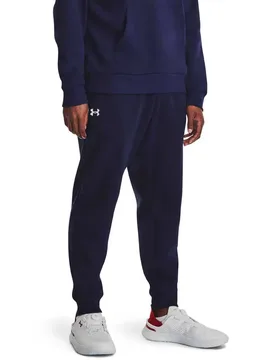 Joggers Rival Fleece Midnight Navy 410 / White 100 2XL - Under armour - FashionsVida