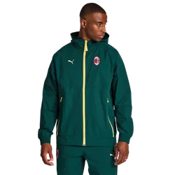 Ac Milan Men Track Tops - Green - Size XS - Poly Woven - Green - Size: Extra Small