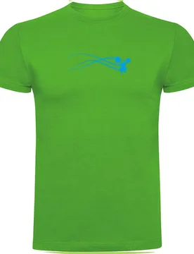 T-shirt à Manches Courtes Train Estella Green L - Kruskis - FashionsVida