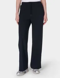 Explorer High Waisted Wide Leg Joggers Black female