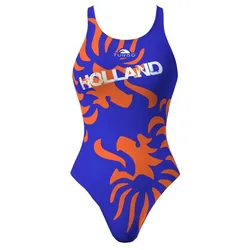 Holland Pro Resist Swimsuit Royal / Orange 3XL Women