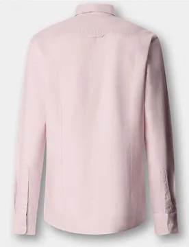 Camisa oxford de hombre con logo fit clásico - Hackett - FashionsVida