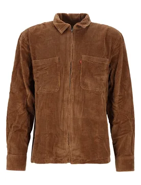 PORTS BOXY ZIP UP FOXTROT BROW male - M - FashionsVida