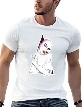 Sasha Velour Fan Art T-Shirt t shirt for man man t shirt designer t shirts for man pack cotton T-shirt - Aliexpress - FashionsVida