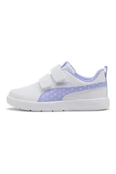 Scarpe bianche con chiusura a strappo Courtflex V3 Dotty V PS 28