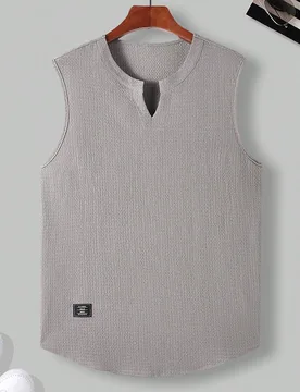 Top casual versátil de uso diario para hombres, vacaciones S - Shein - FashionsVida