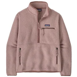 Womens Retro Pile Marsupial Fleece - Mauve