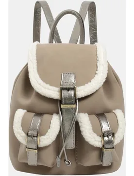 Mochila de PU con borreguito - Robert Pietri - FashionsVida