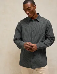 Douglas Pure Cotton Long Sleeve Shirt Grey Mix male
