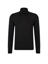 Pull à col roulé slim fit MUSSO noir XXXL