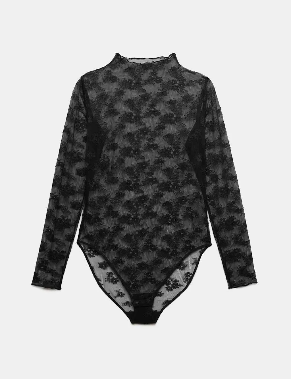 Emma Lace Non Wired Body Black female - M&S - FashionsVida