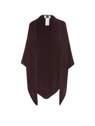 Cape - Poncho BIBI dunkelrot Damen