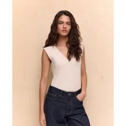 Camiseta sin mangas de mujer