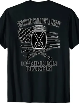 US Army 10th Mountain Division T-Shirt 100% Cotton O-Neck Short Sleeve Summer Casual Mens T-shirt Streetwear - Aliexpress - FashionsVida