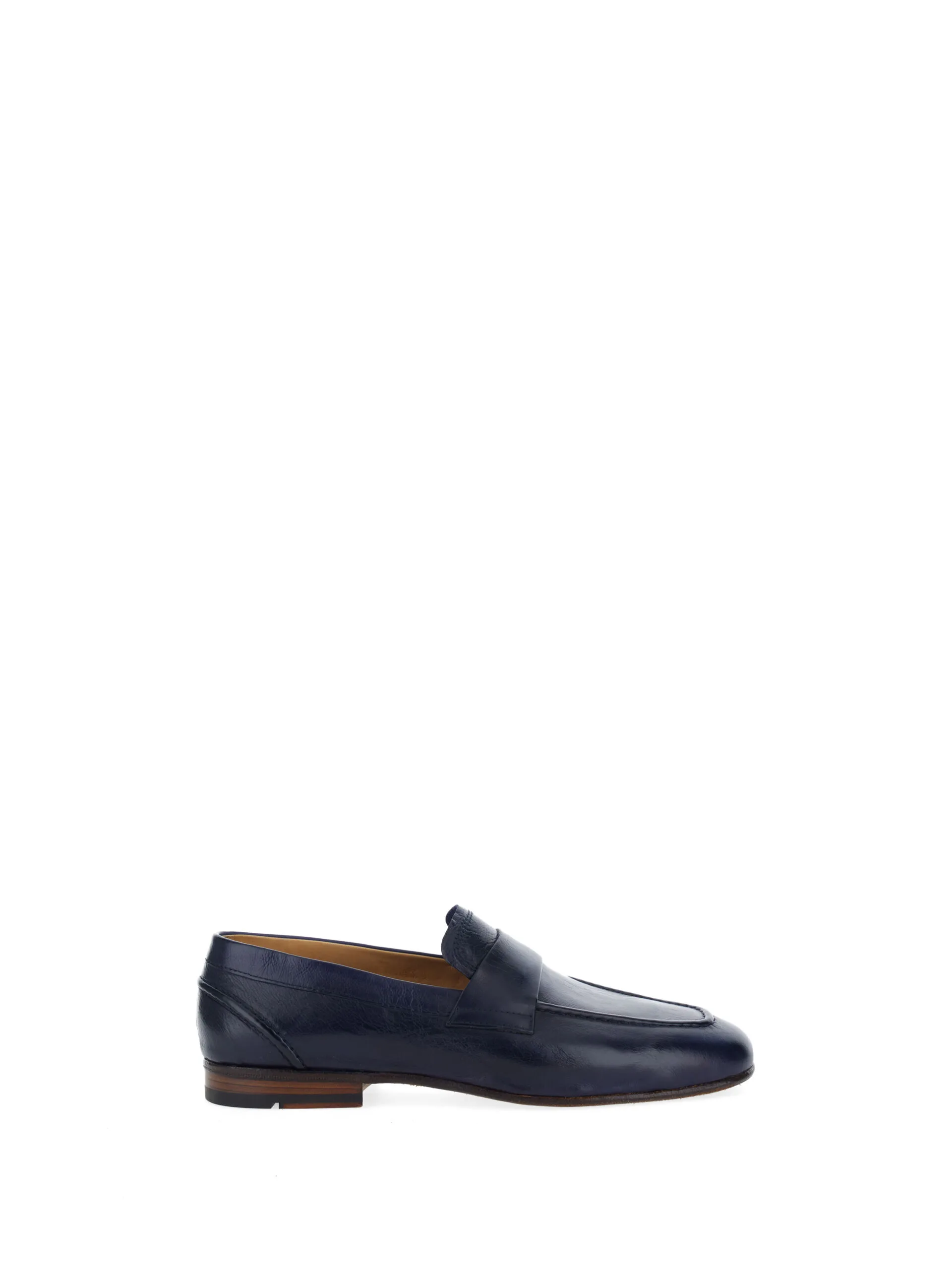 Mocassini in pelle BLU NOTTE 39 - LEMARGO - FashionsVida