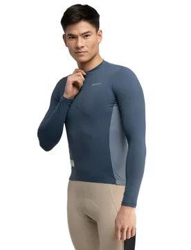 Maglia A Maniche Lunghe Gm3 Karakórum Blue - Siroko - FashionsVida