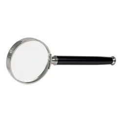 Leuchtturm Stiellupe schwarz