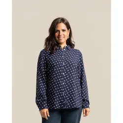 Blusa camisera estampado de perros