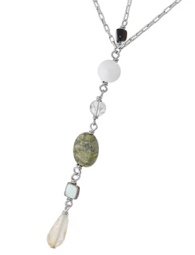 Womens 925 Sterling Silver Necklace - Zk-2585 - One Size - Orphelia - FashionsVida