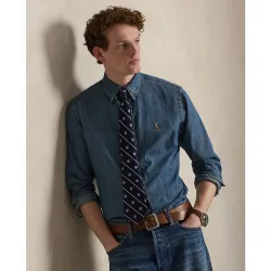 Camisa de hombre vaquera Custom Fit