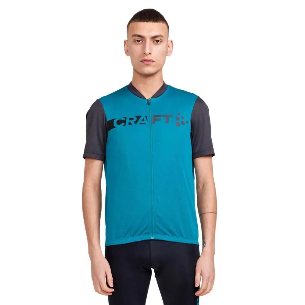 Maglia A Maniche Corte Core Endur Logo Deep Lake / Slate - Craft - FashionsVida