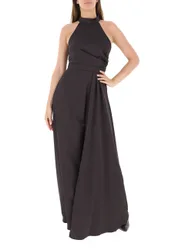 Abito in satin TESTA DI MORO XL