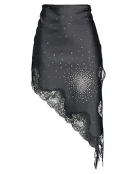 Falda midi Mujer Negro 32,34,36,38,40 Mujer