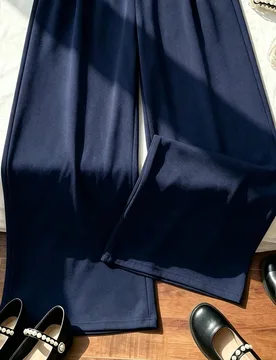 Pantalones de chándal de punto de pierna recta para adolescentes, casual urbano para exteriores con cintura elástica, primavera otoño 14Y - Shein - FashionsVida