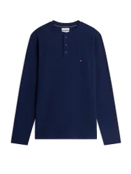 Langarmshirt blau M herren