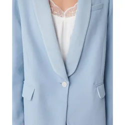 Blazer de mujer de traje oversize fluida