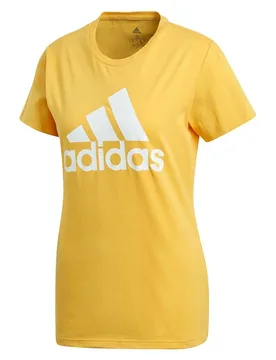 Maglietta A Maniche Corte Badge Of Sport Cotton Active Gold XS - Adidas - FashionsVida