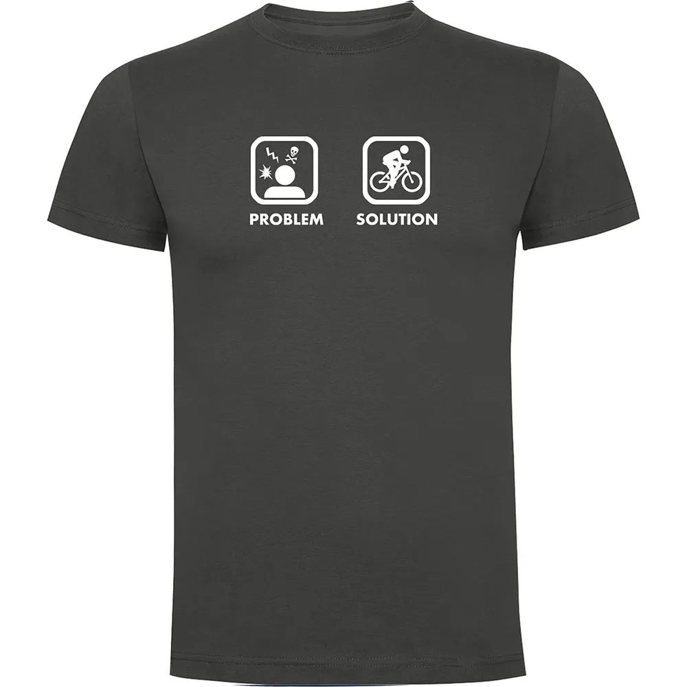 T-shirt à Manches Courtes Problem Solution Bike - Kruskis - FashionsVida