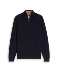 Troyer Pullover dunkelblau M Herren